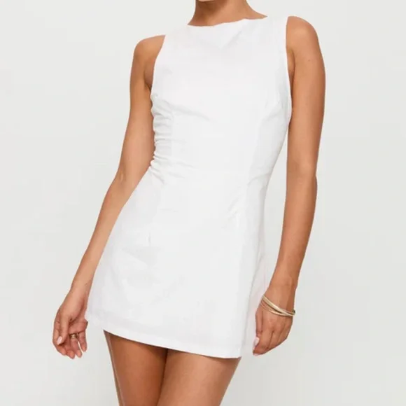 Princess Polly | Dresses | Elegant White Sleeveless Romper